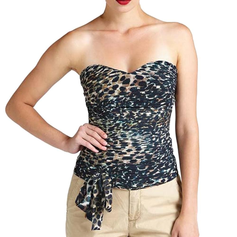 Top Bustier Léopard Femme Guess Saskia 1