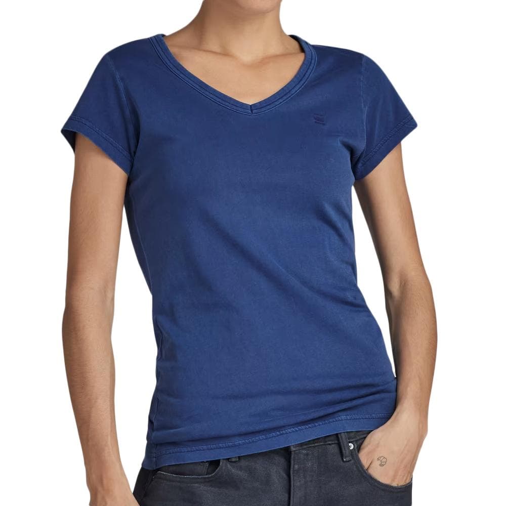 T-shirt Bleu Roi Femme G-Star Raw Eyben D21314 1