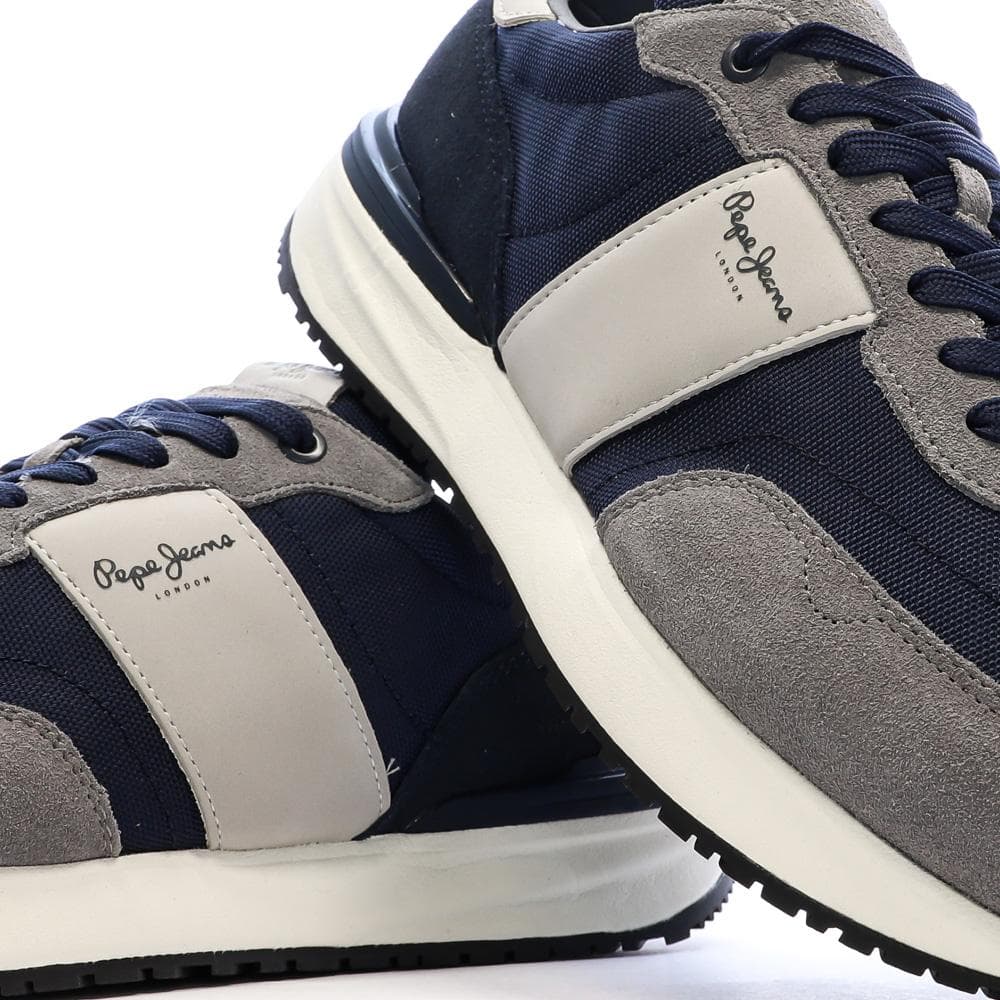 Baskets Bleu Homme Pepe jeans Buster Supra 7