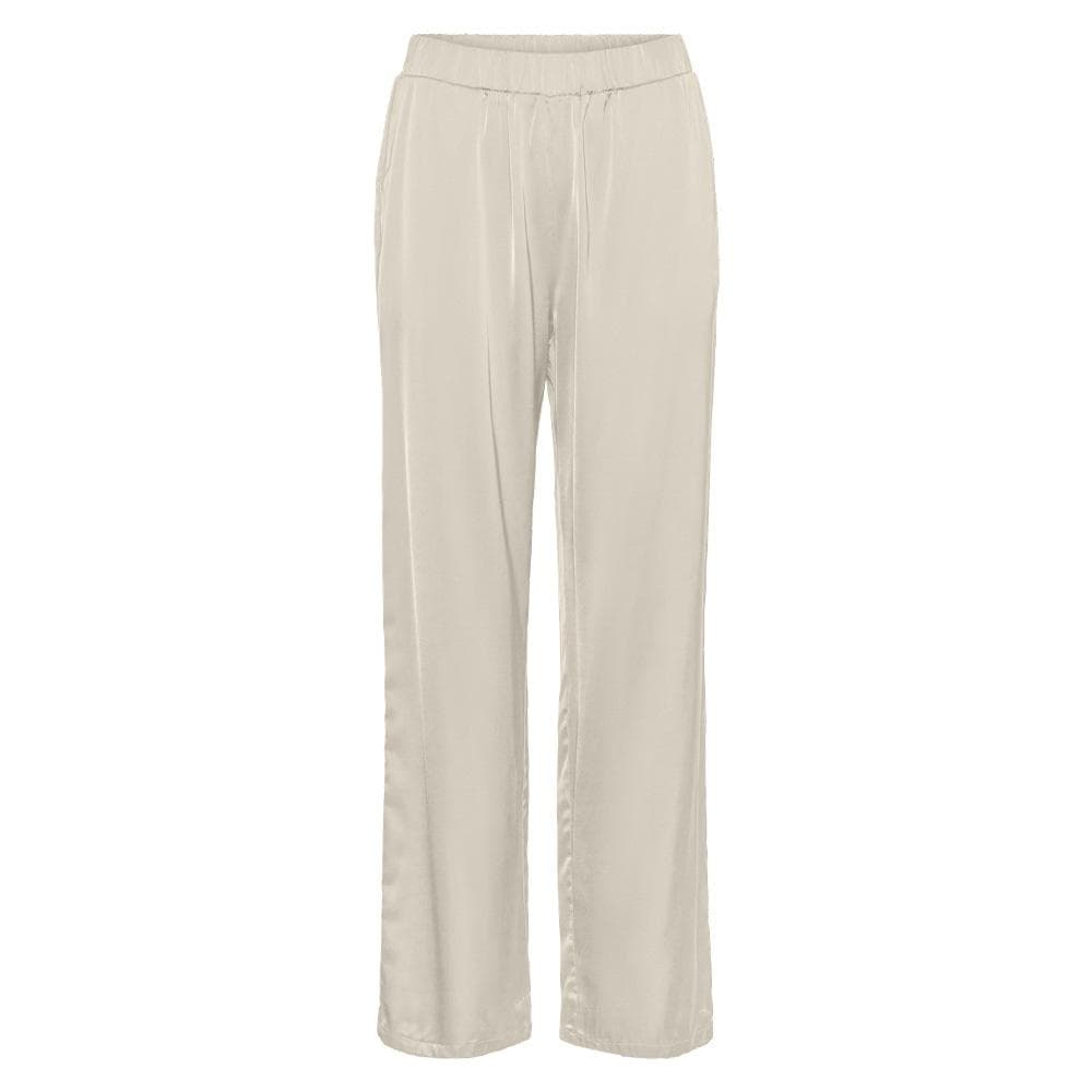 Pantalon fluide Beige Femme Vero Moda Trousers 1