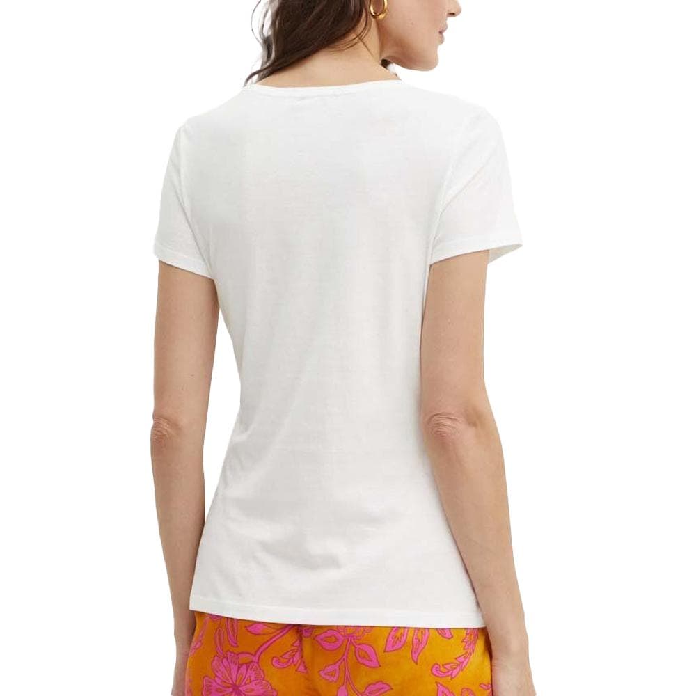 T-shirt Blanc Femme Morgan 241 DROD 2