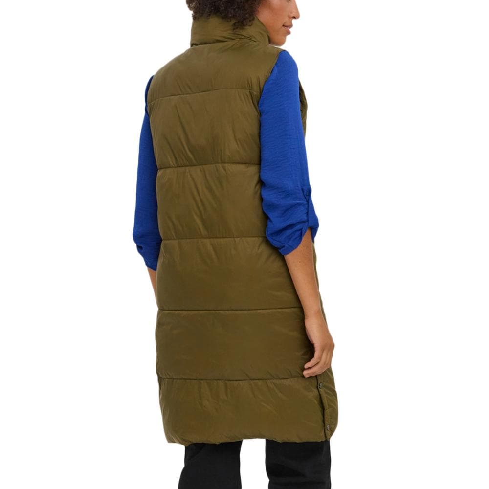 Doudoune sans manches Kaki Femme Vero Moda Psala 2