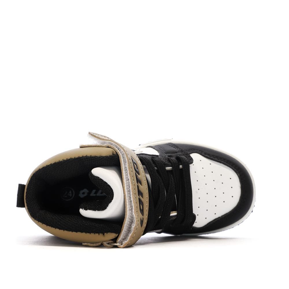 Baskets Kaki/Noir Garçon Lotto Ravenne 4
