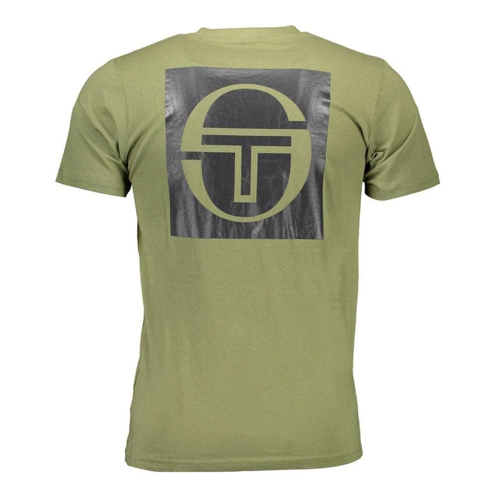 T-shirt Vert Homme Sergio Tacchini Squared 2