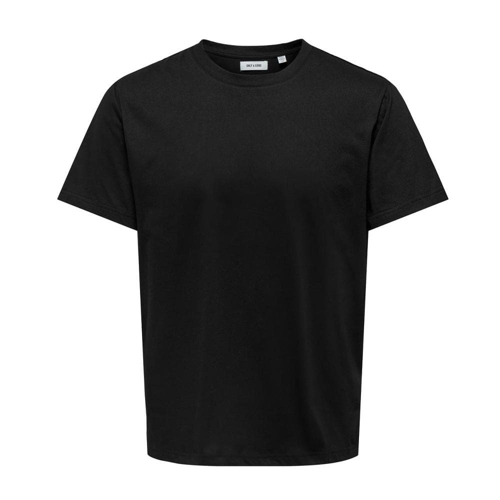 T-shirt Noir Homme Only & Sons Jeff 1