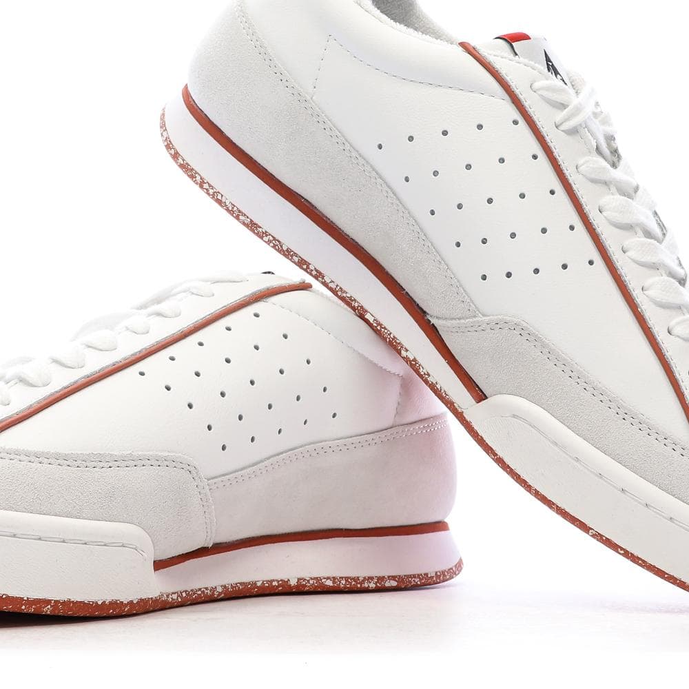 Baskets Blanches Homme Le Coq Sportif Noah Club Terre Battue 7