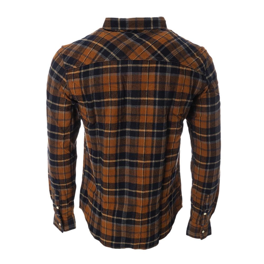 Chemise Marron à Motifs Homme RMS26 4779 2