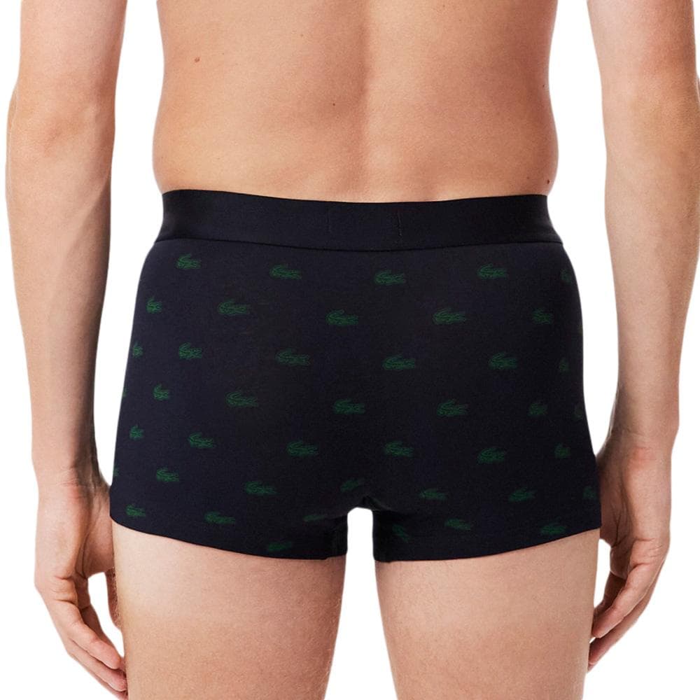 x3 Boxers Marine/Vert/Gris Homme Lacoste Stretch 3