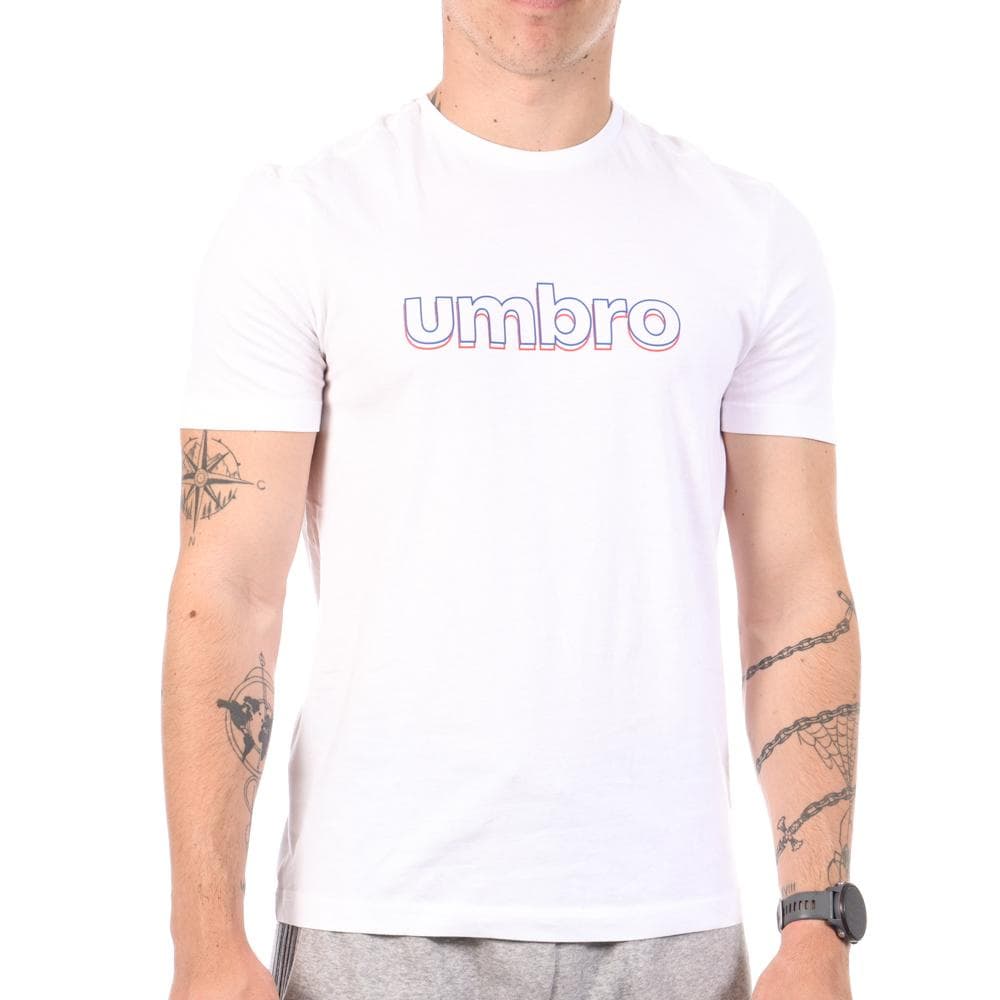 T-shirt Blanc Homme Umbro Outl Net 1