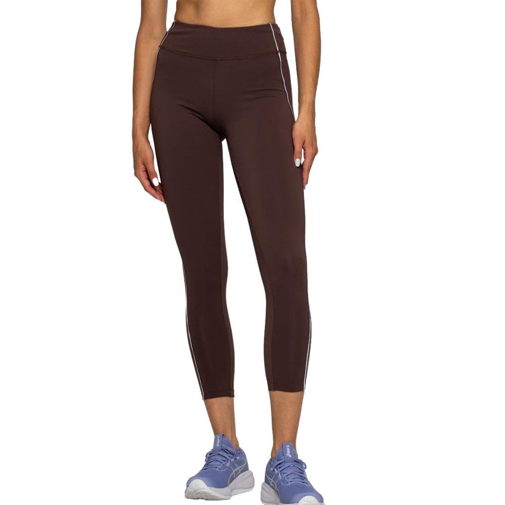 Legging 3/4 Marron Foncé Soul Studio Yoga 1