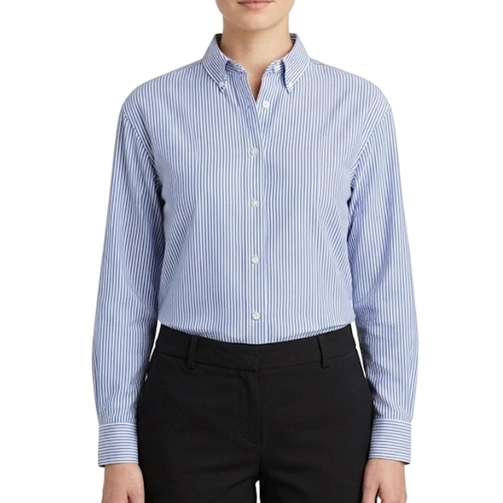 Chemise Bleu/Blanche Femme Teddy Smith Laria 1