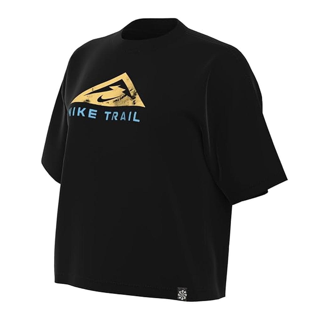 T-shirt de Sport Noir Femme NikeTrail 1