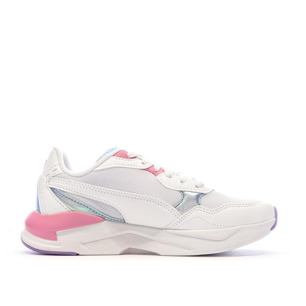 Baskets Rose/Blanc Femme/Fille Puma Bouncy 2