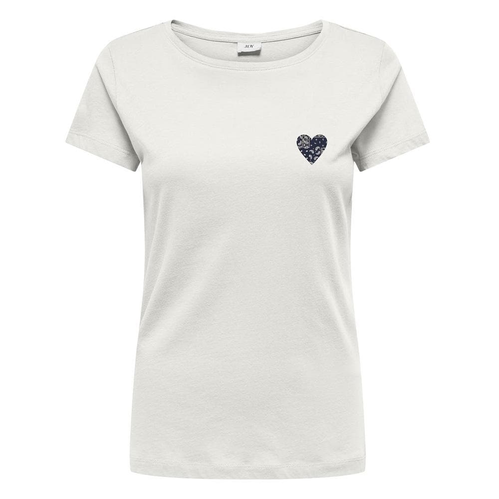 T-Shirt Blanc/Marine Femme JDY Paris 1