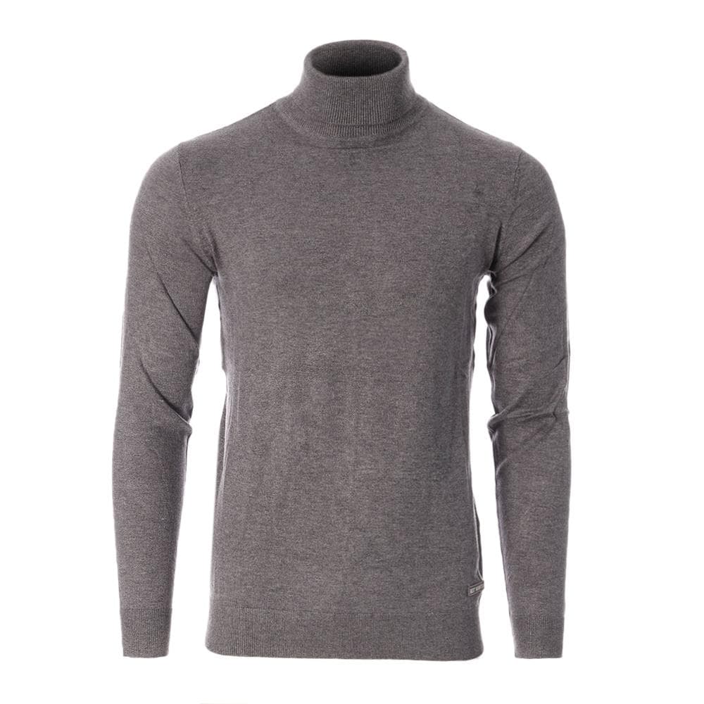 Pull Gris Chiné Homme Best Mountain 03-NAV 1