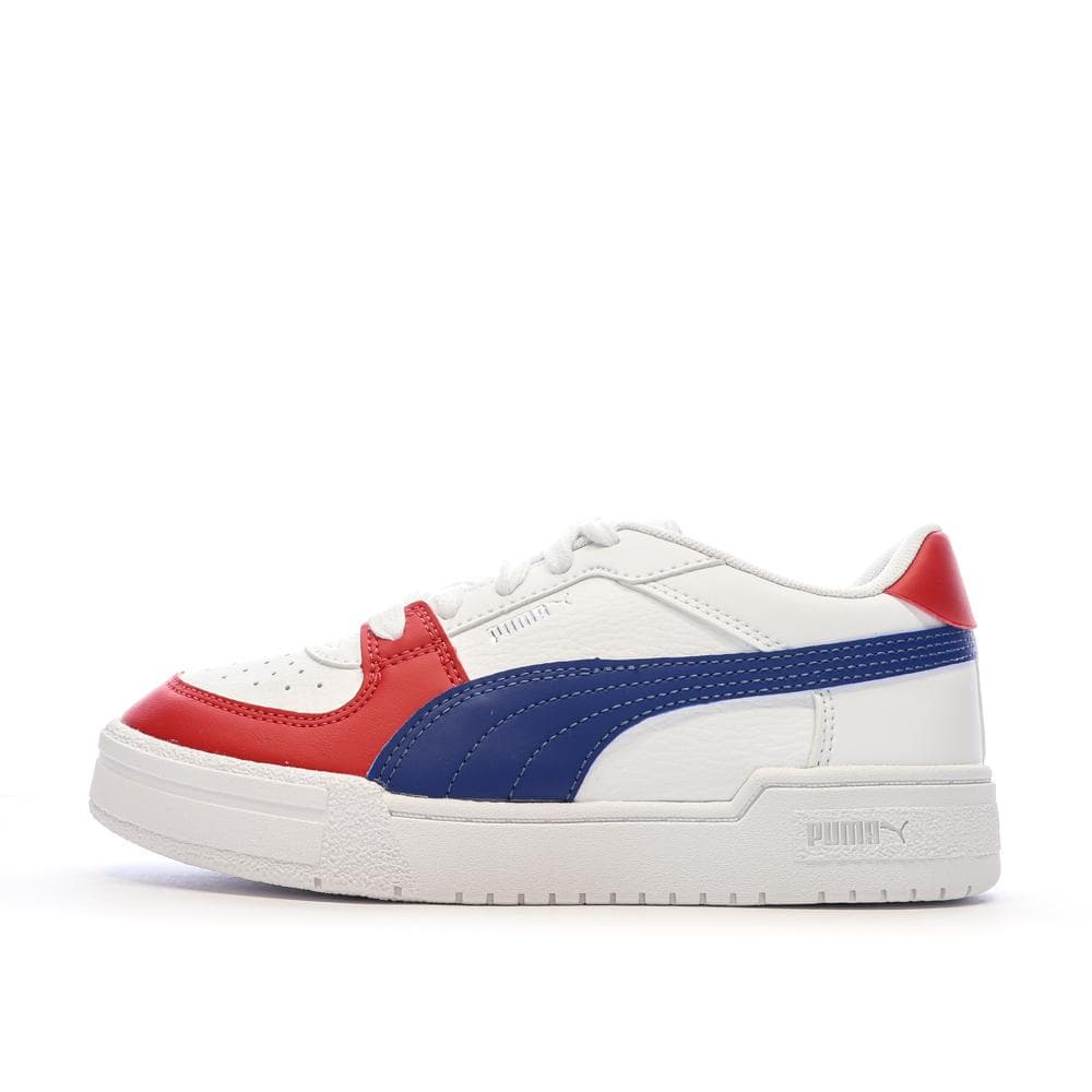 Baskets Blanches/Rouges/Bleu Garçon Puma Ca Pro 1
