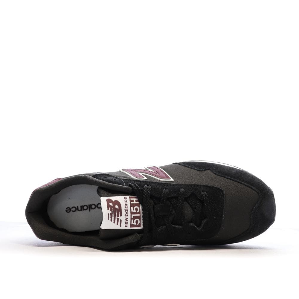 Baskets Noires/Prunes Femme New Balance 515 4
