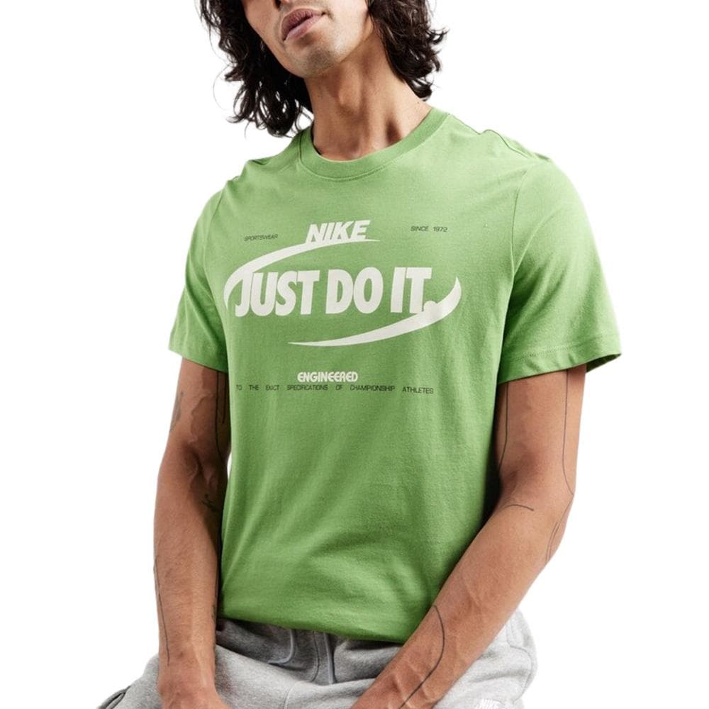 T-Shirt Vert Homme Nike Just Do It 1