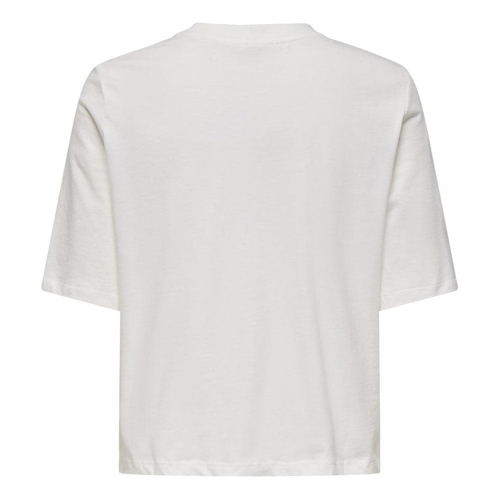 T-shirt Blanc Fille Kids ONLY Carty-sun 2