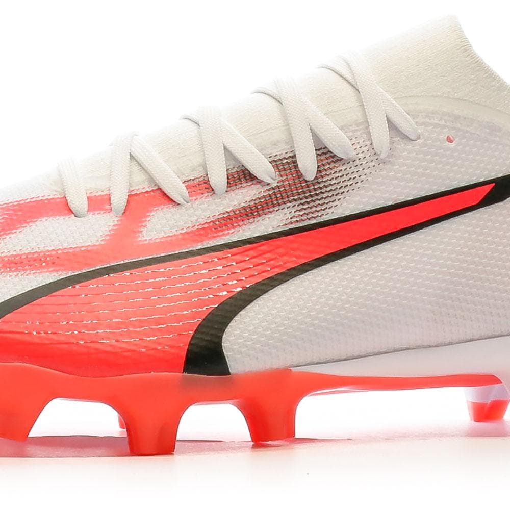 Chaussures de football Blanc/Rouge/Noir Homme Puma Ultra Match 107347-01 7