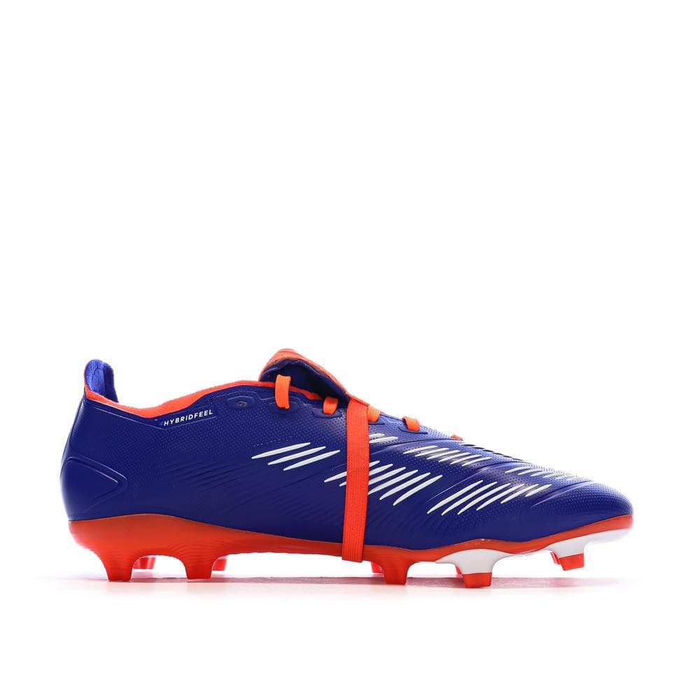 Chaussures de football Bleu/Orange Homme Adidas Predator League 2