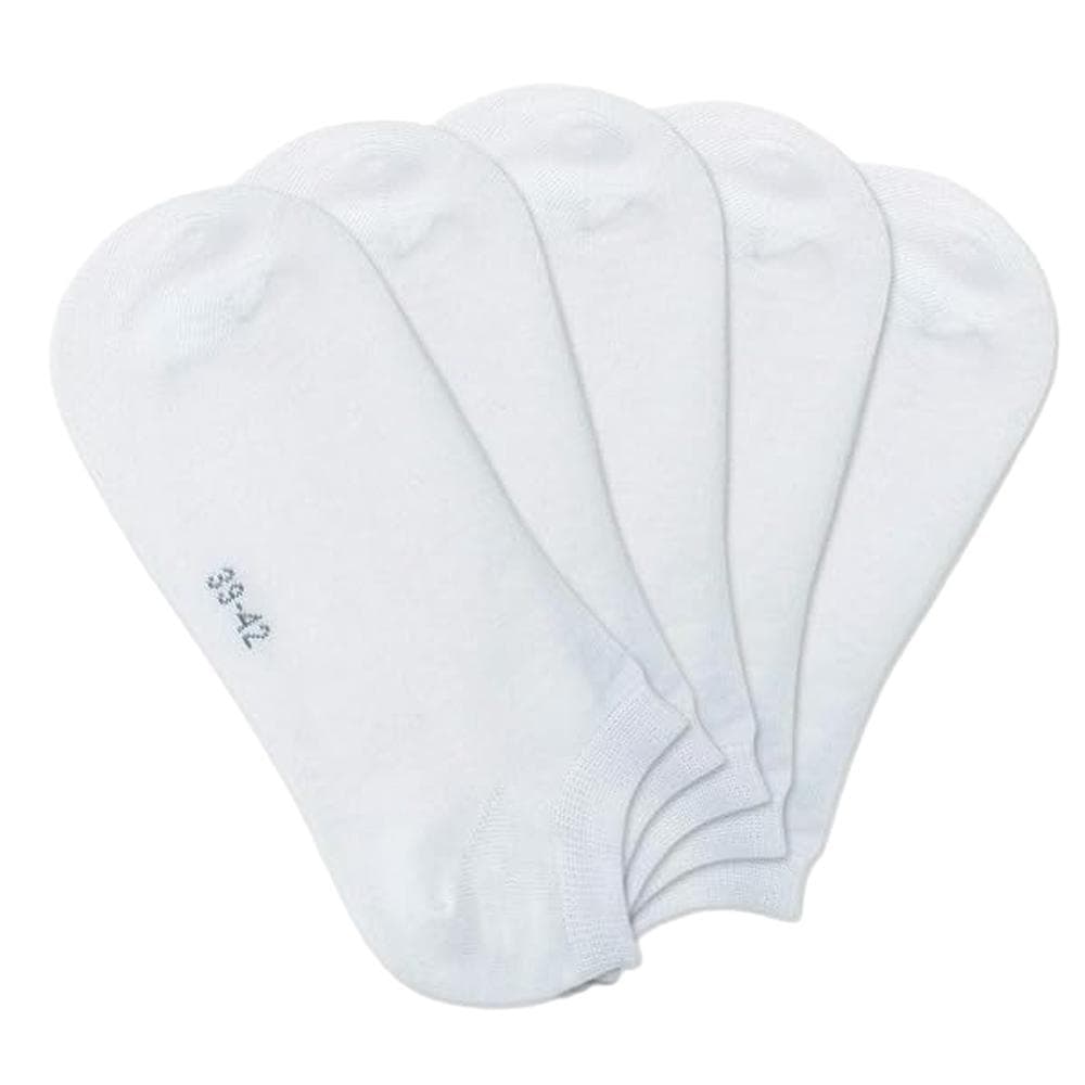 Lot de 5 paires de chaussettes Blanches Mixte Espace des Marques 1