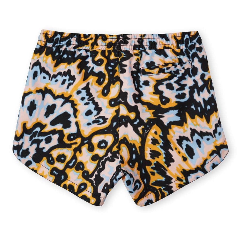 Short Orange/Noir/Bleu Fille O'Neill Aop Beach 2