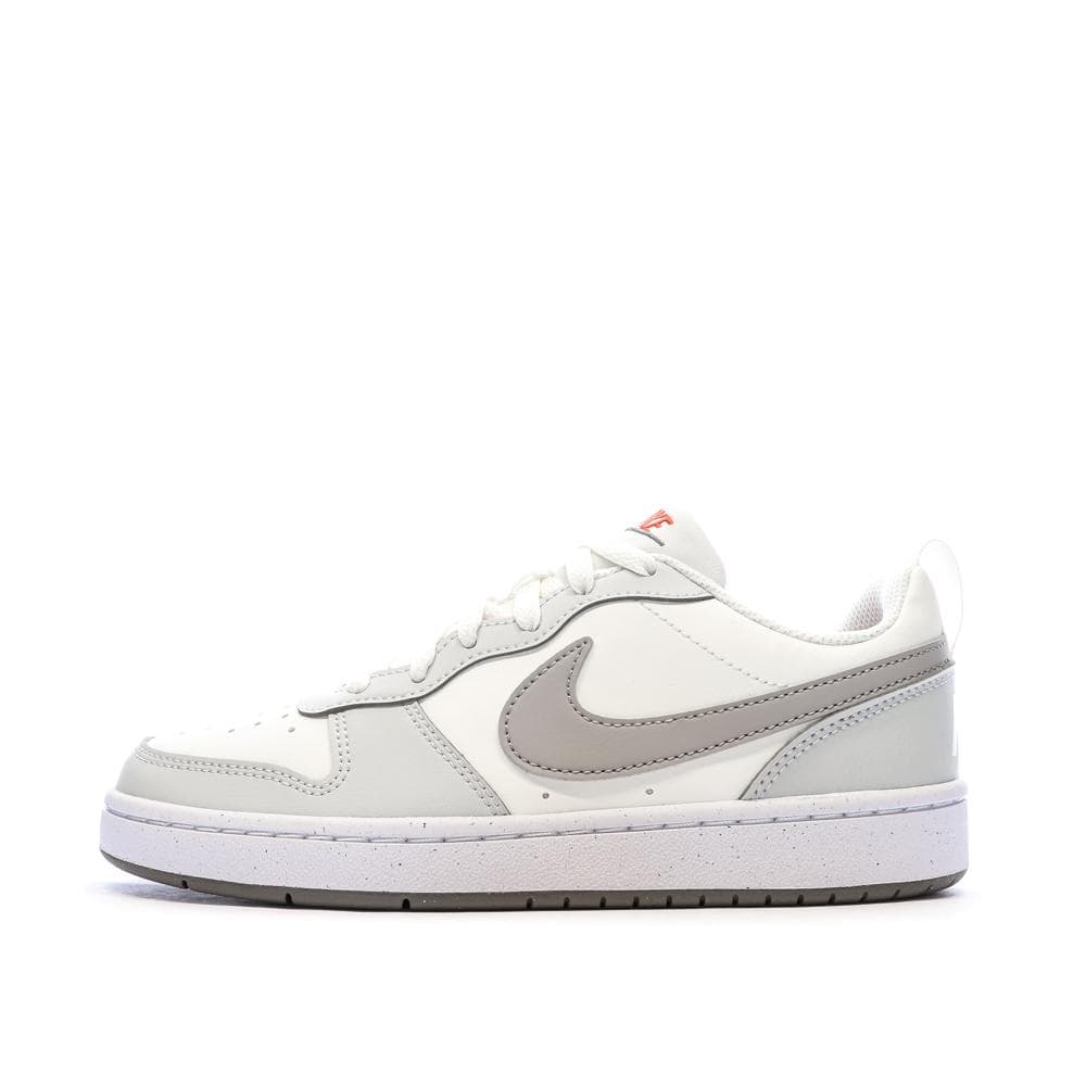 Baskets Blanc/Gris Femme Nike Court Borough Low 1