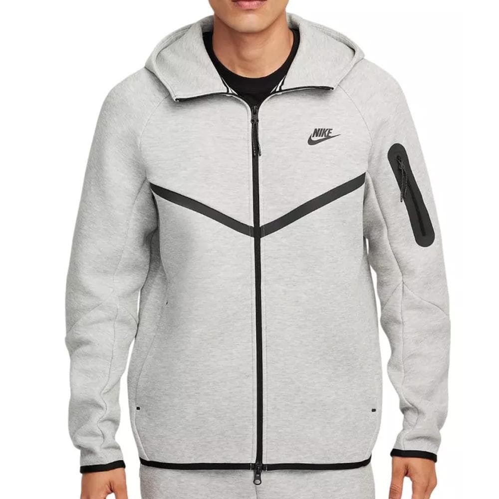 Veste Grise Homme Nike Technique Flc 1