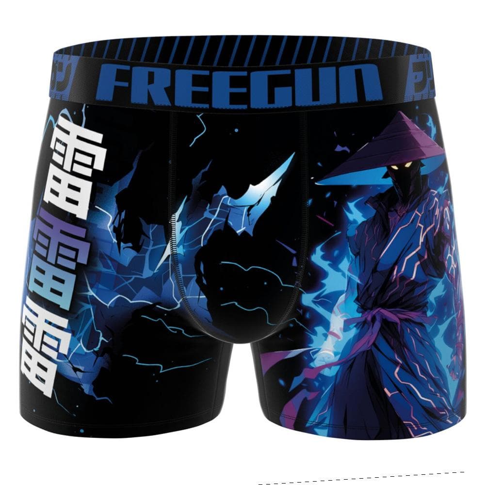 Boxer Noir/Bleu Homme Freegun Chine 1
