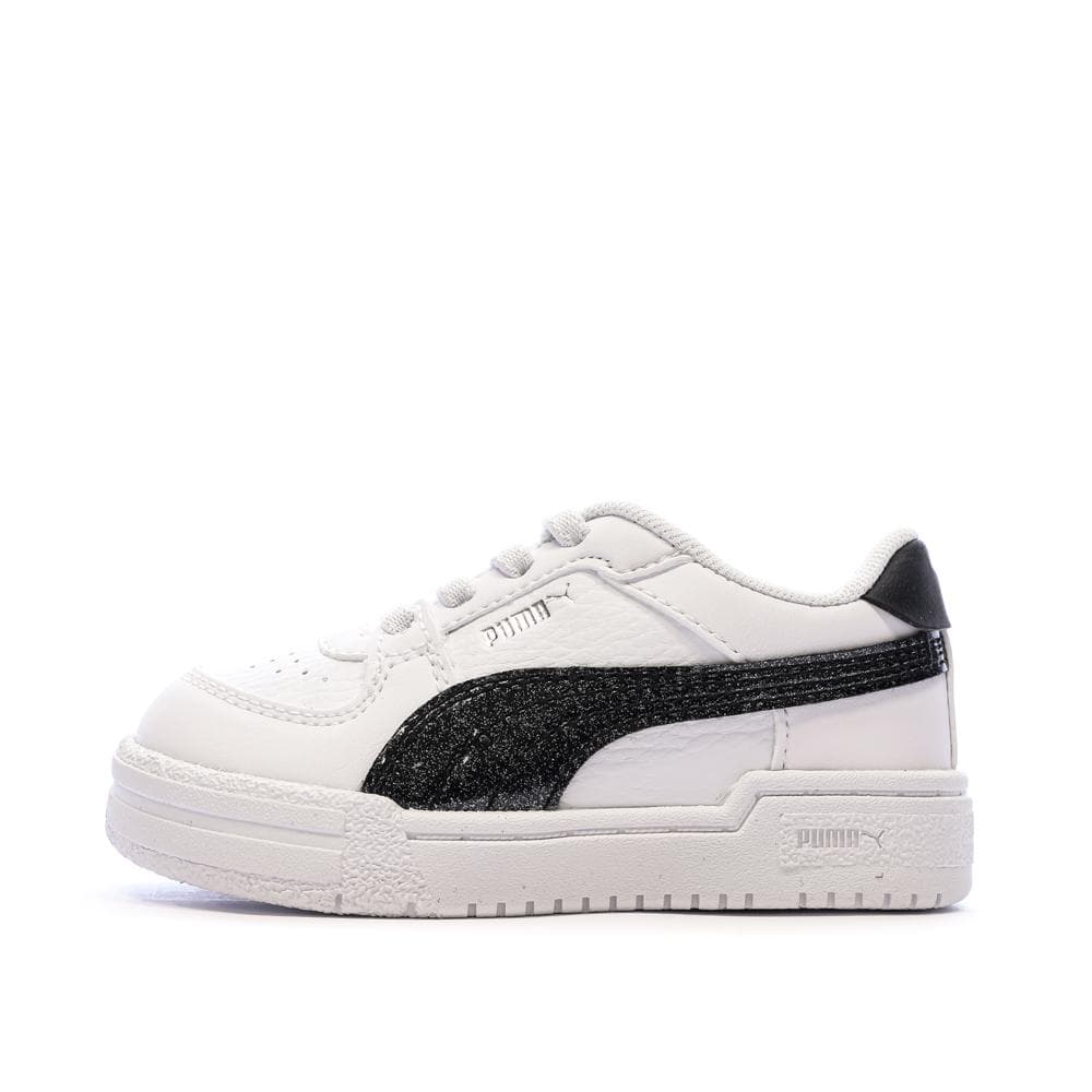 Baskets Blanche/Noir Fille Puma Ca Pro Jewel 1