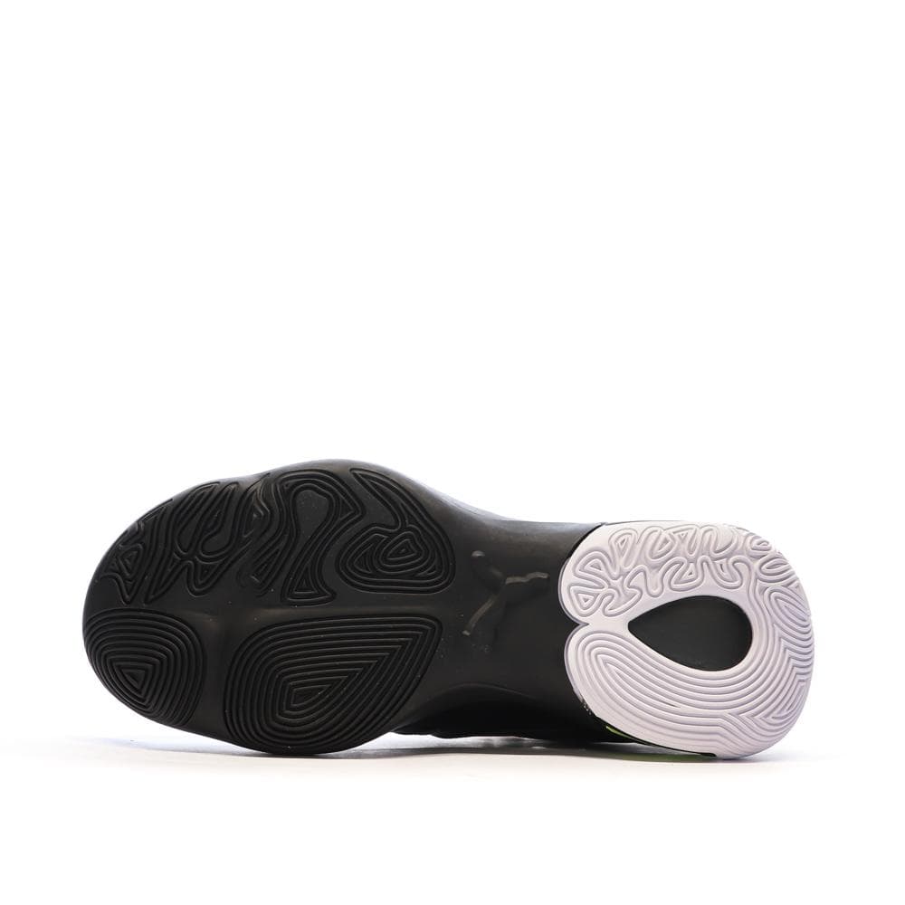 Chaussures de baskets Noires/Vertes Homme Puma Genetics 5