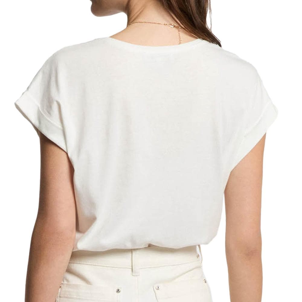 T-shirt Blanc Femme Morgan DSUNSET 2