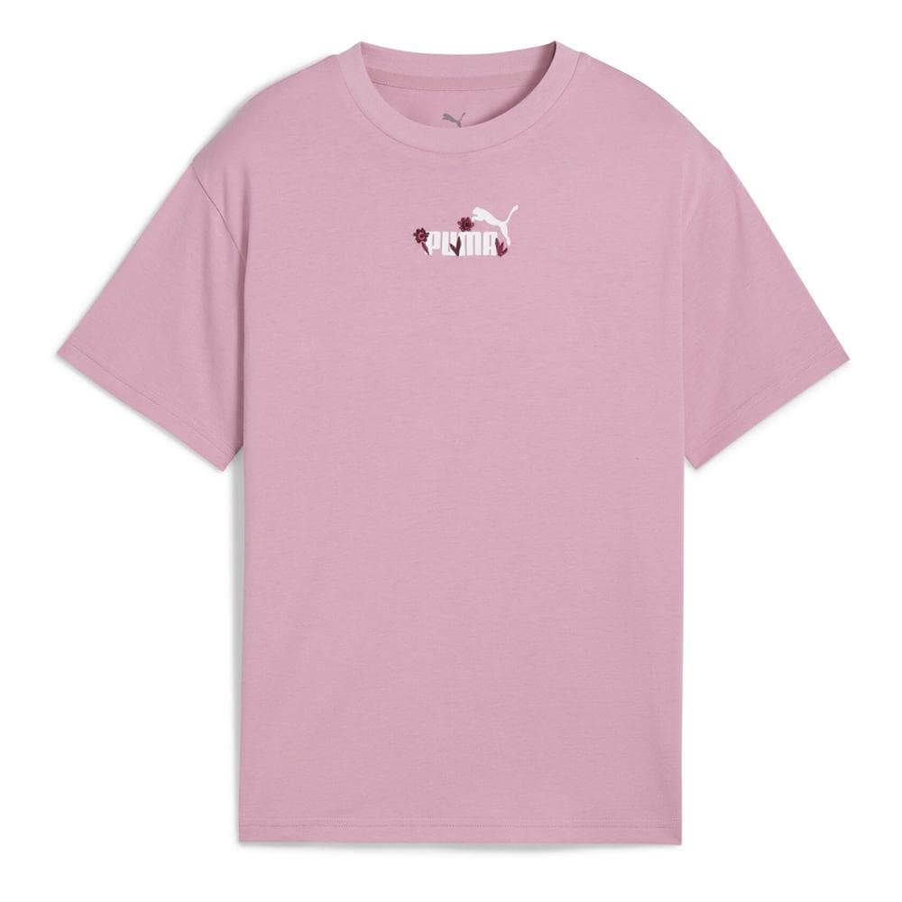 T-Shirt Rose Fille Puma Nature 1