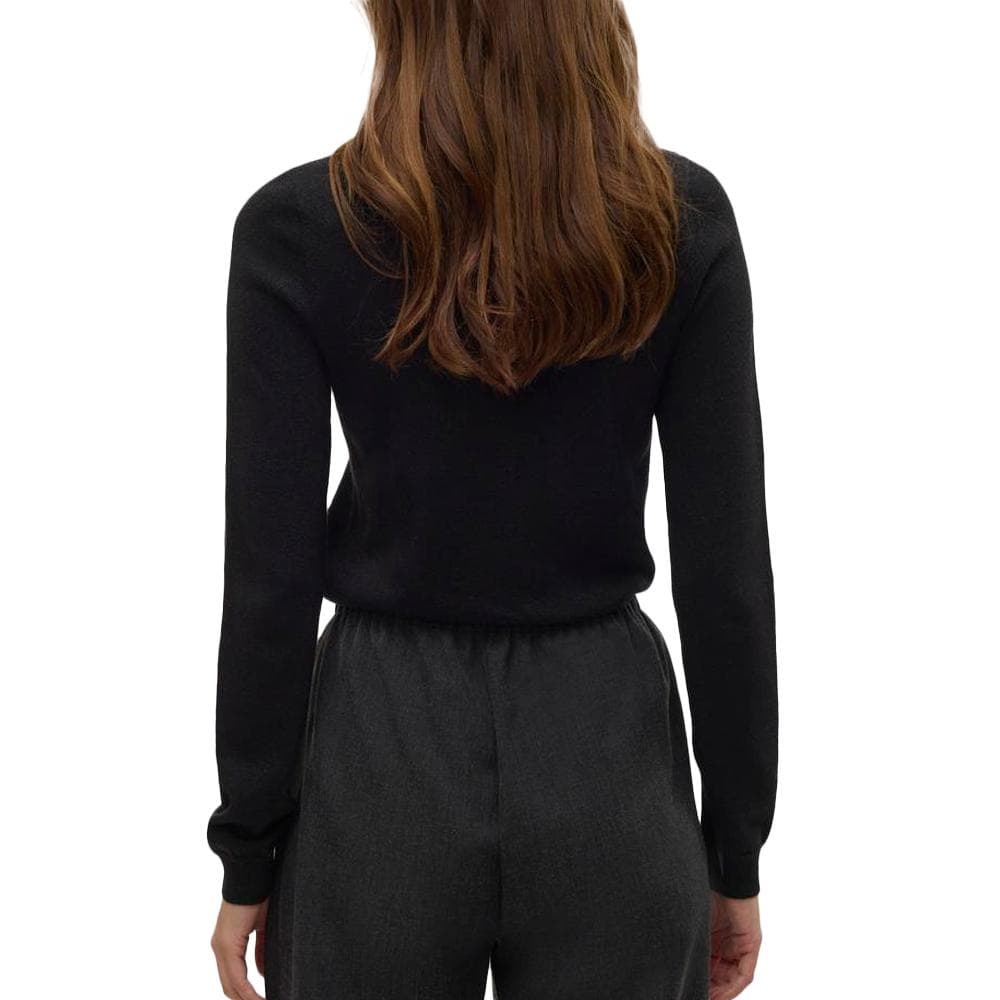 Pull Noir Femme Vero Moda Happyshine 2
