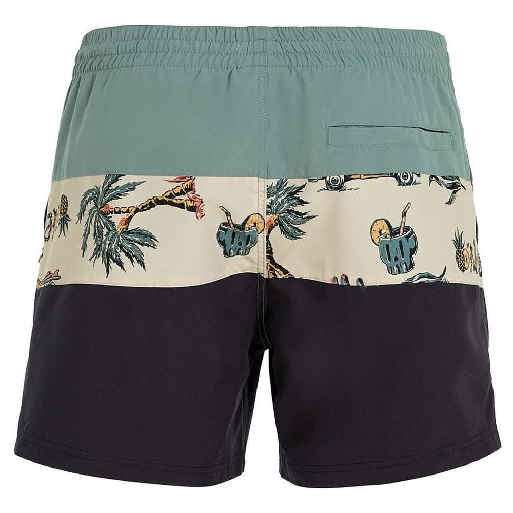 Maillot de bain Noir/Vert/Beige O'Neill Block 2