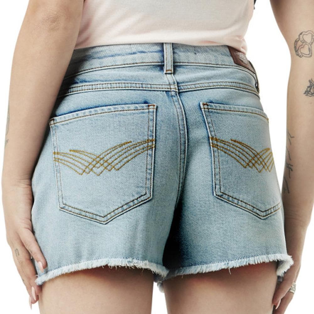Short Bleu Femme Von Dutch Brut 2