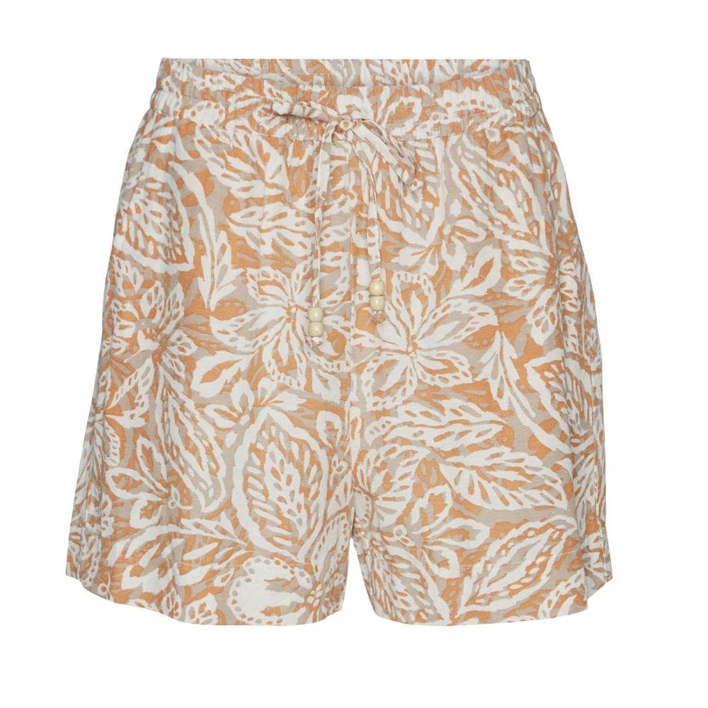 Short Orange/Ecru Femme Vero Moda Nethe 2