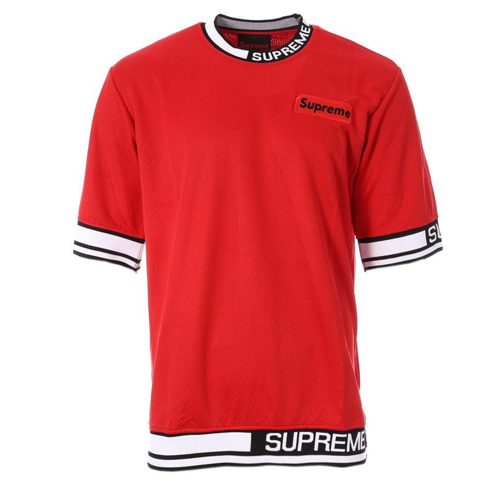 T-shirt Rouge Homme Supreme Grip Scan 1