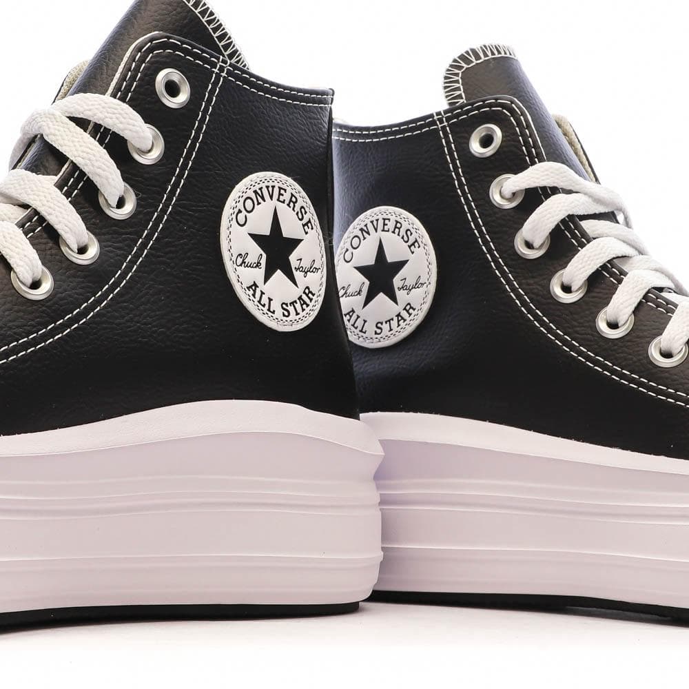 Baskets Noires Femme Converse Chuck Taylor All Star Move A04294C 7