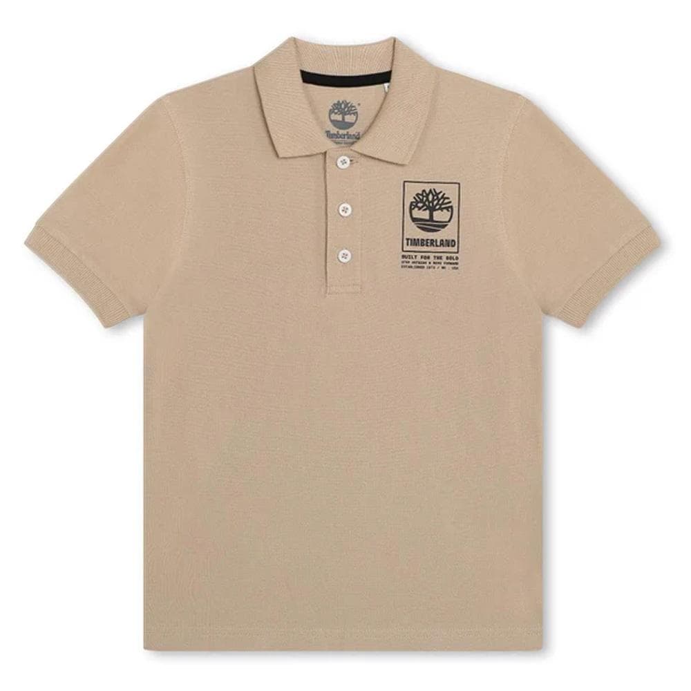 Polo Beige Garçon Timberland T60061 1