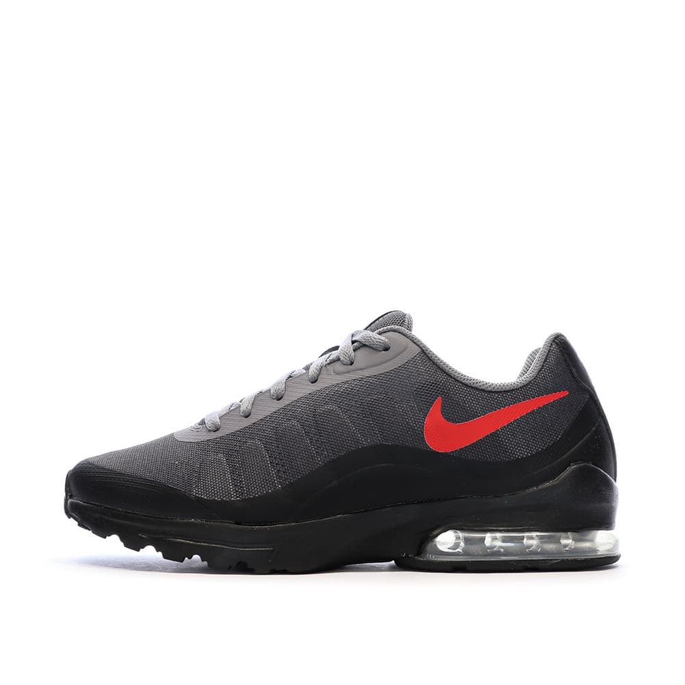 Baskets Grises/Noires/Rouges Homme Nike Invigor 1