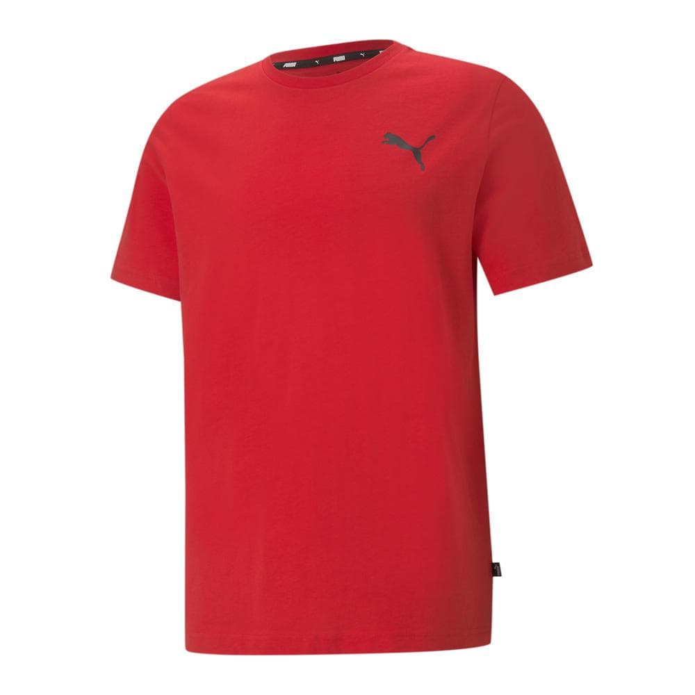 T-shirt Rouge Homme Puma Small 1
