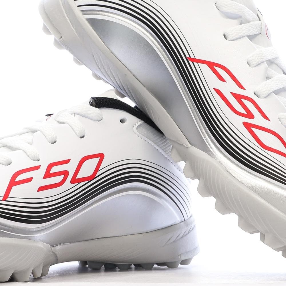 Chaussures de Foot Blanc Junior Adidas F50 Messi League TF 7