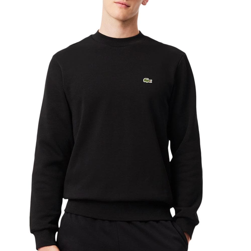 Sweat Noir Homme Lacoste SH9608 1