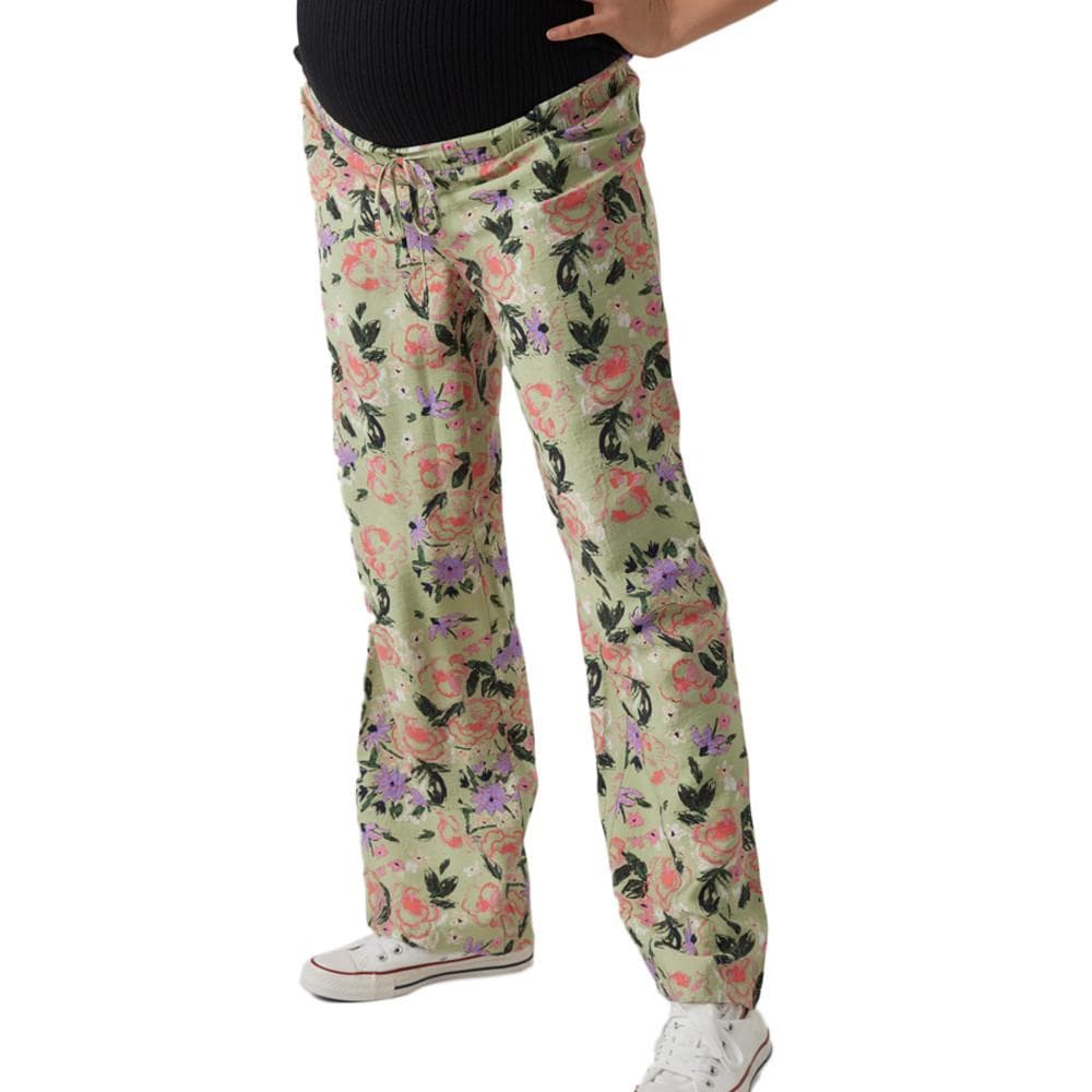 Pantalon de Grossesse Vert Femme Vero Moda Marternity Anea 1