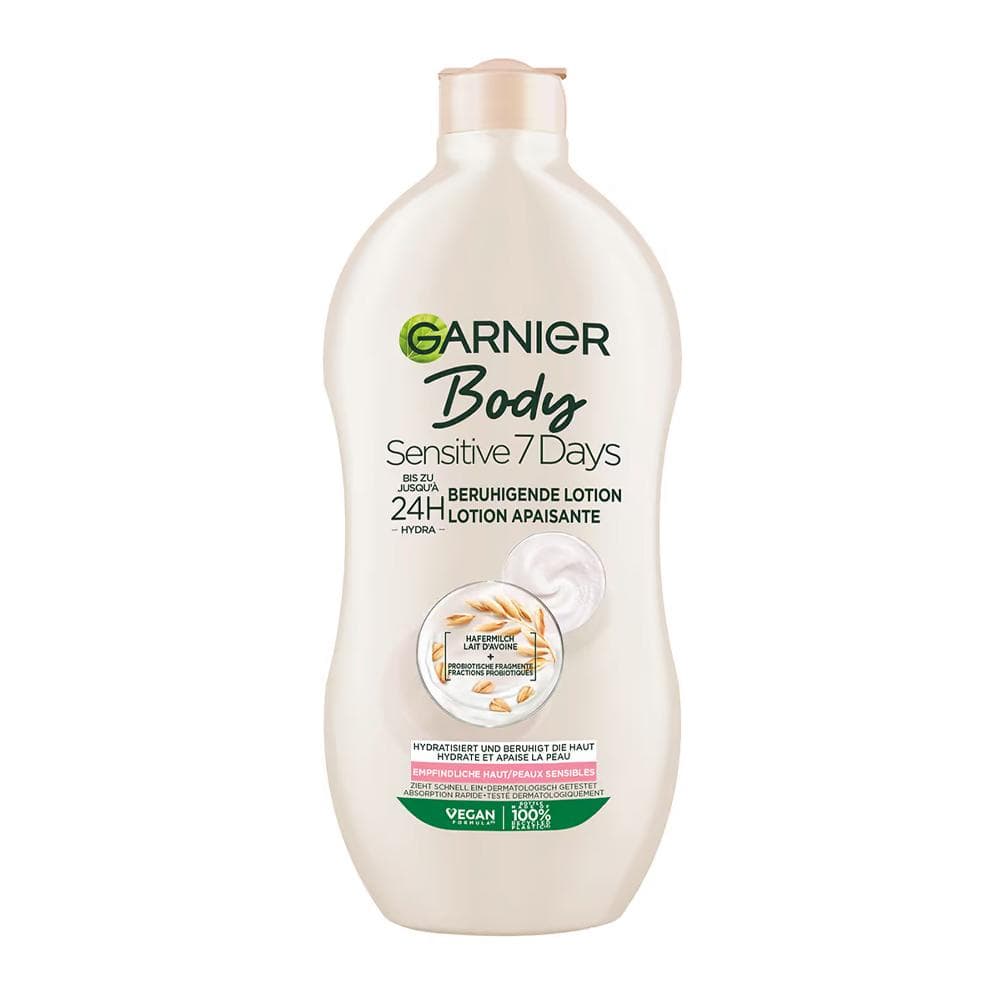 Lait Apaisant Garnier Body Sensitive 7 Days 400ml 1