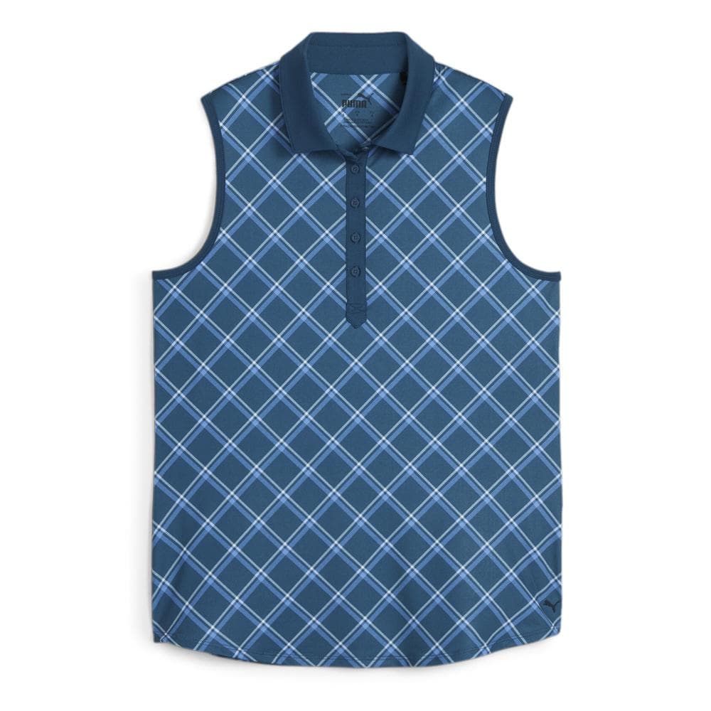 Polo Golf Bleu Femme Puma Cloudspun 1