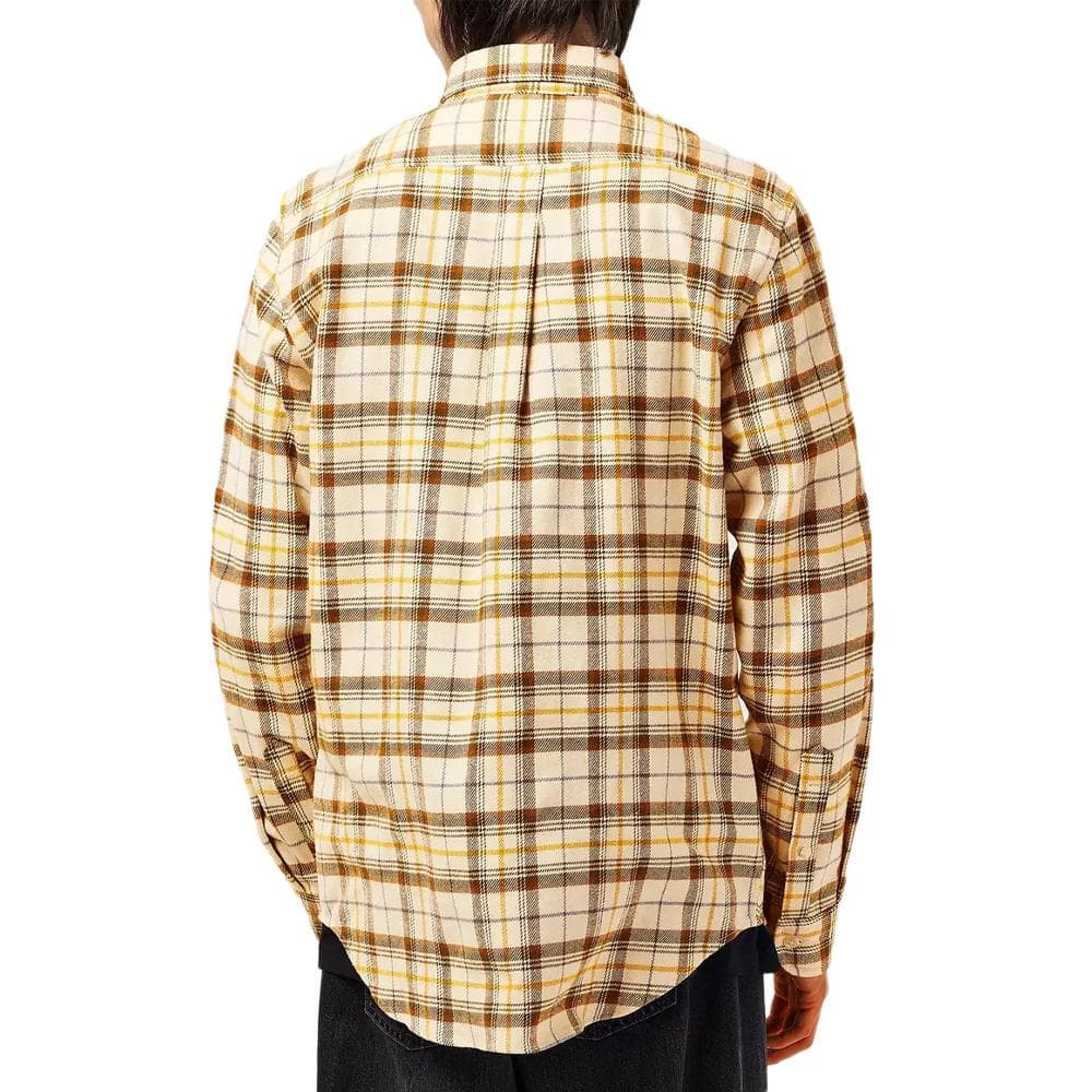 Chemise à Carreaux Beige Homme Timberland Flannel Check 2