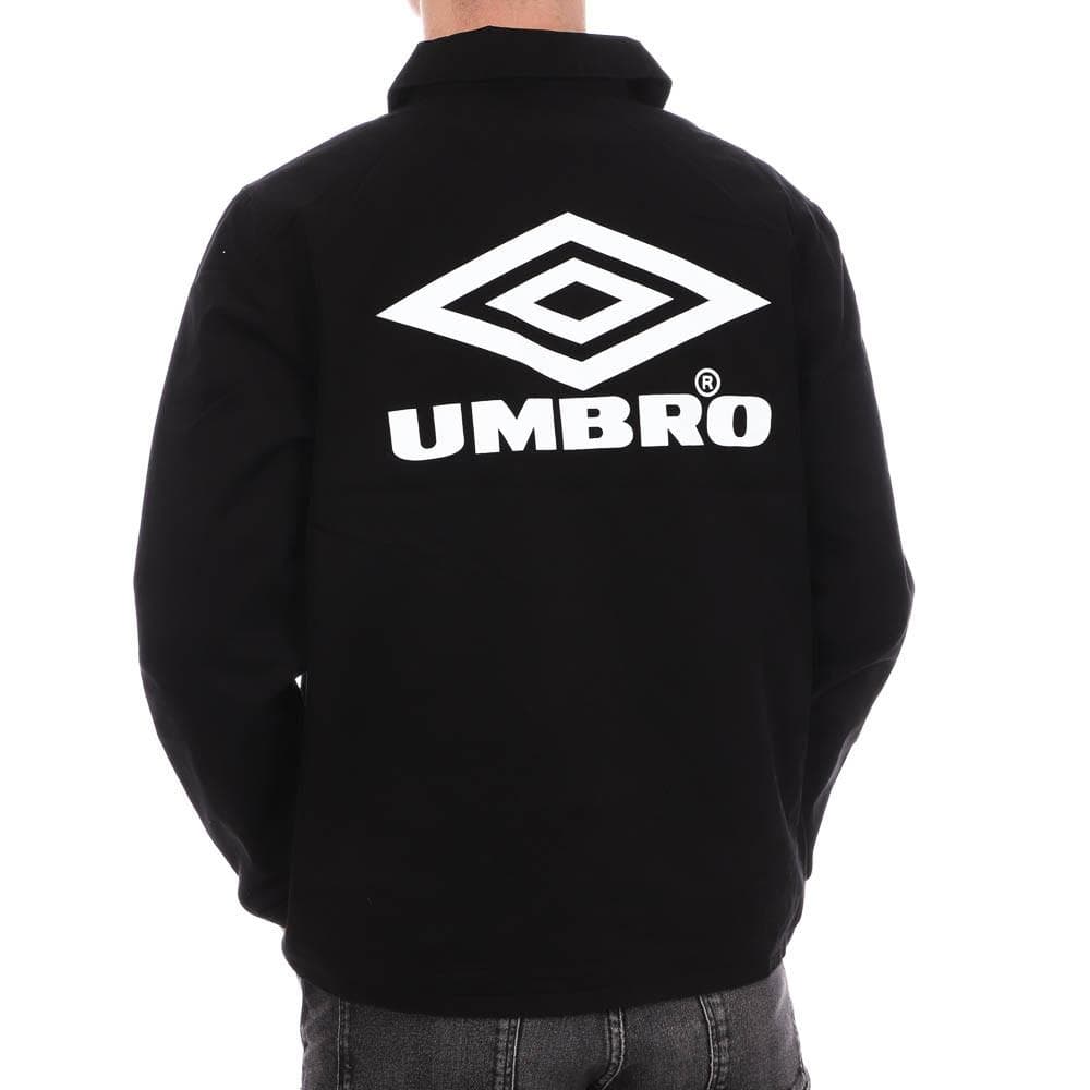 Veste noir homme Umbro Herit Drill Top 2